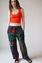 Mushroom Grove Patchwork Pants