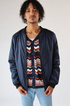 Navy Bomber Jacket