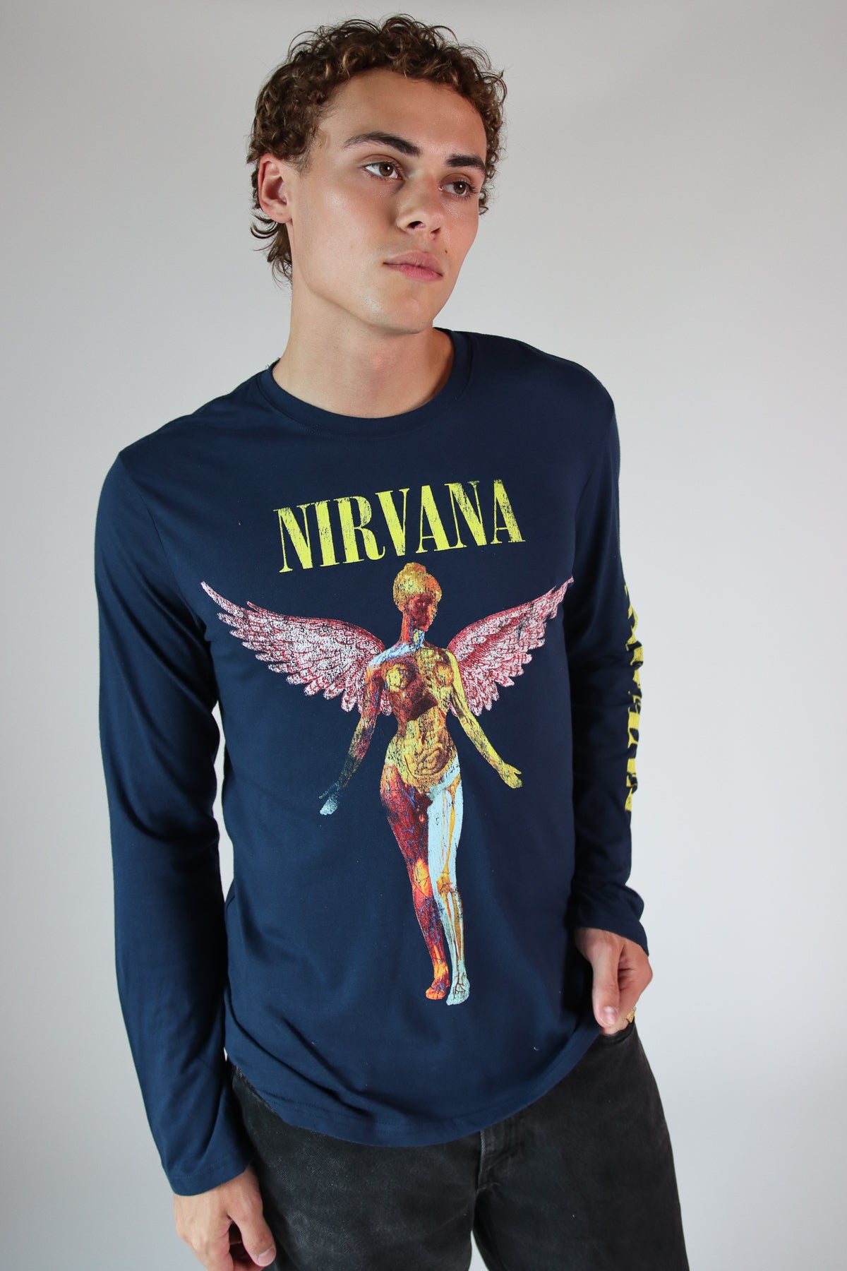 Nirvana In Utero Long Sleeve Graphic T-Shirt – Ragstock