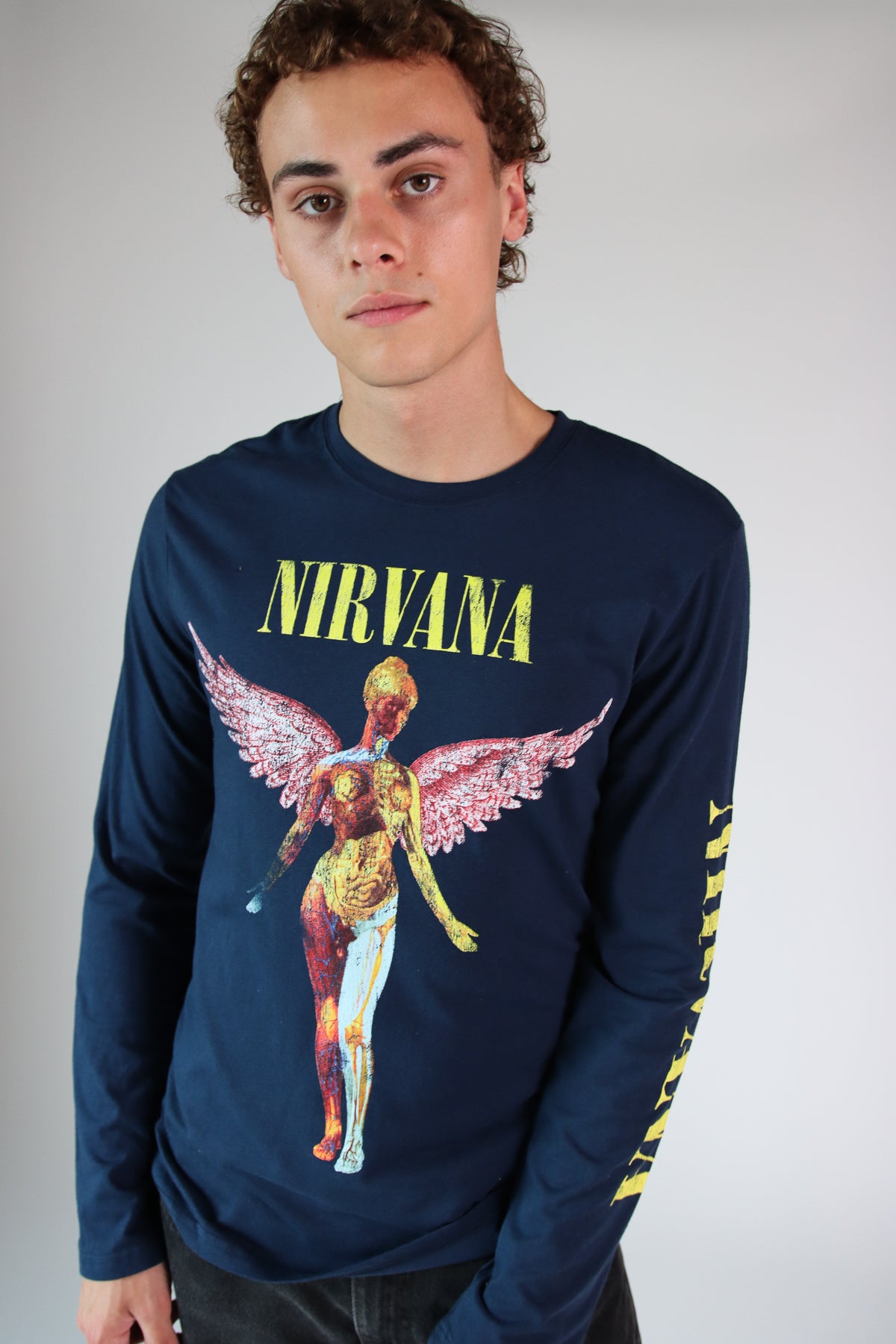 Nirvana In Utero Long Sleeve Graphic T-Shirt – Ragstock
