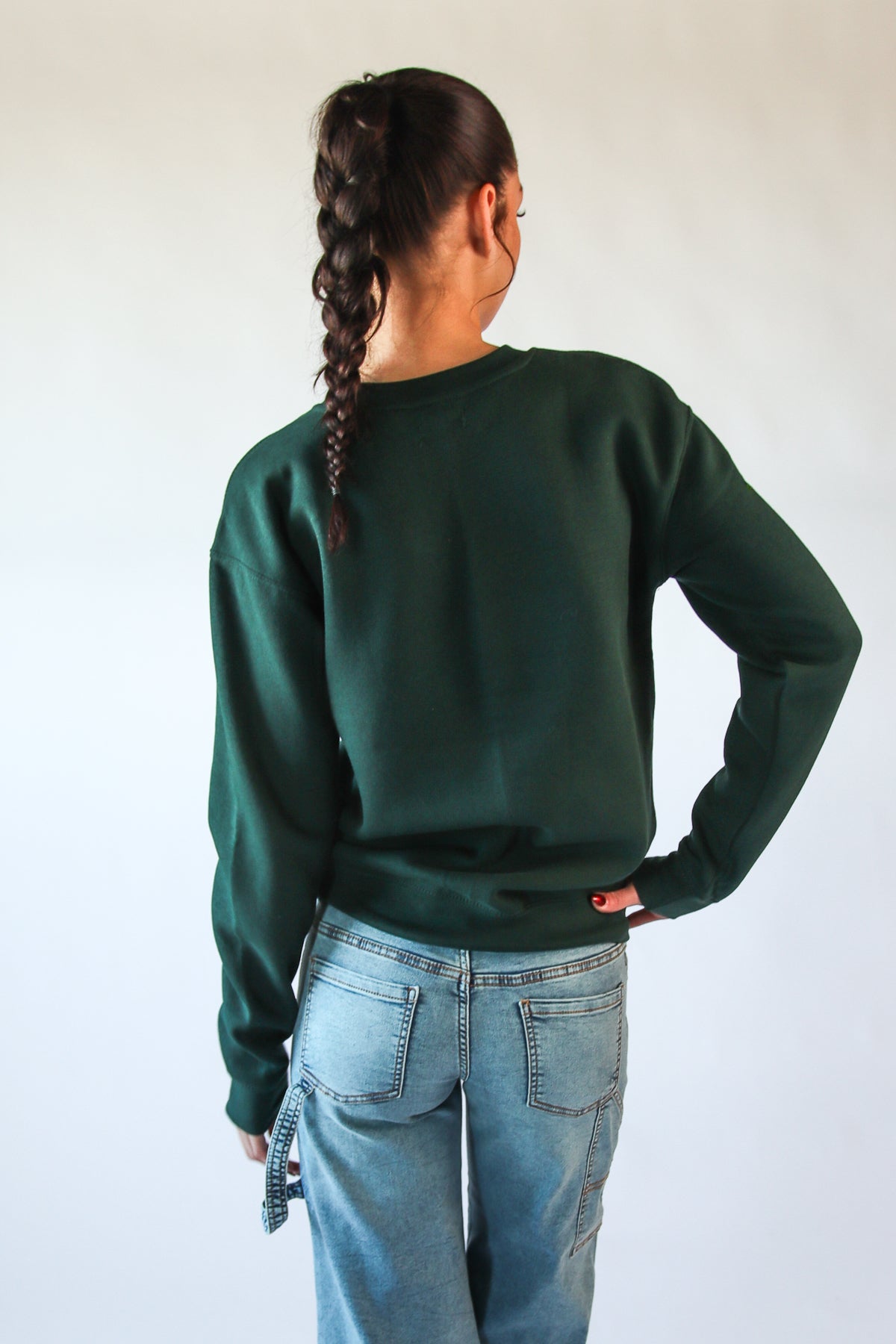 Nobody Cares Embroidered Sweatshirt