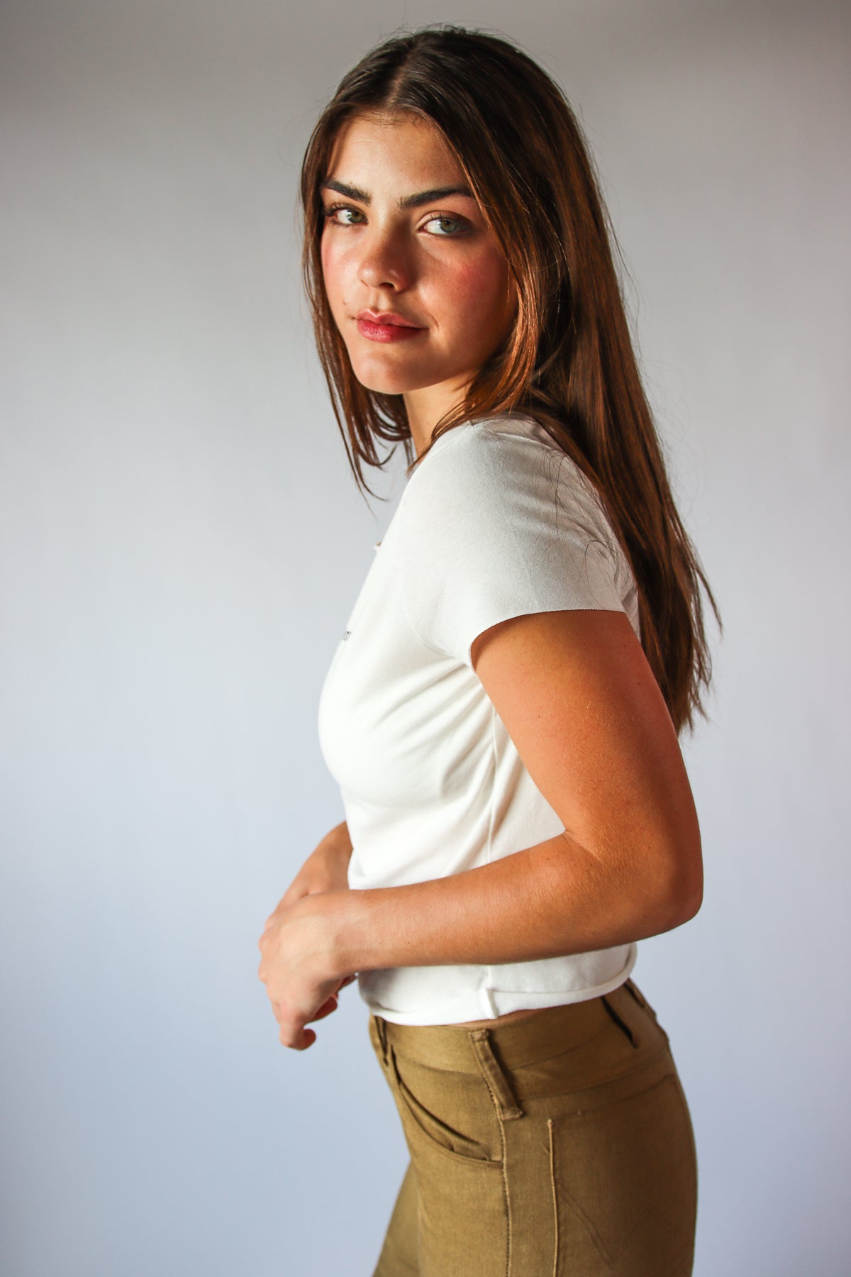 Not Flirting Off The Shoulder T-Shirt