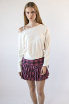 Ballet Neck Dolman Pullover