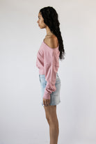 Ballet Neck Dolman Pullover
