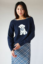 Off the Shoulder PuppySweater