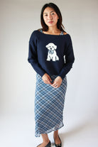 Off the Shoulder PuppySweater
