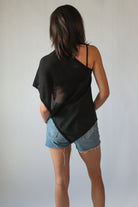 Off The Shoulder Knit Poncho