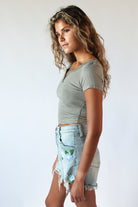 Striped Henley Tee