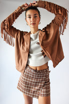 Open Fringe Jacket