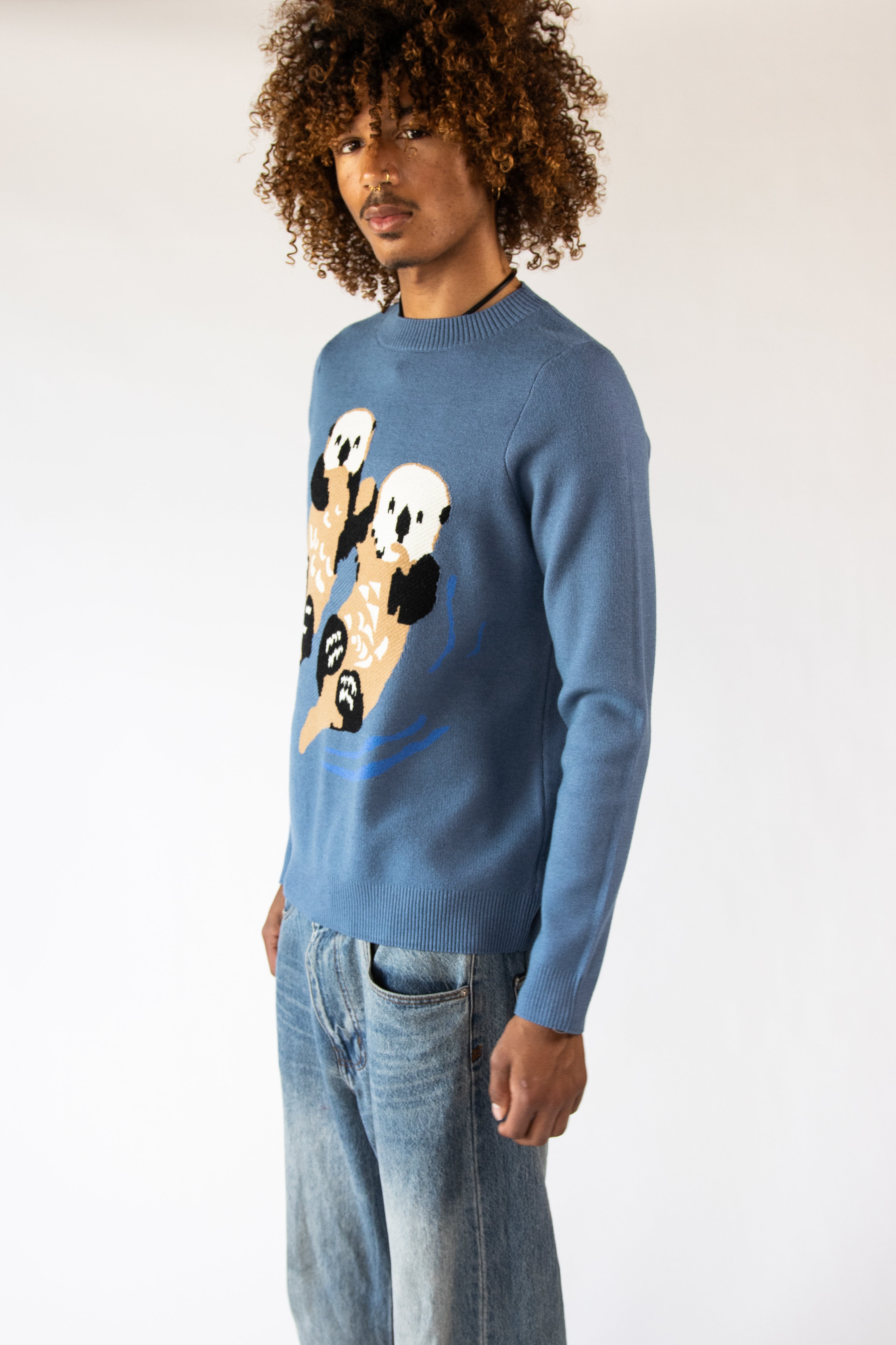 Sea Otters Sweater
