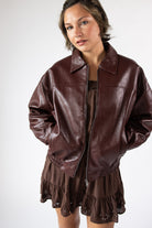 Oversized Bomber Jacket