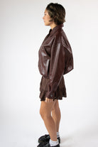 Oversized Bomber Jacket