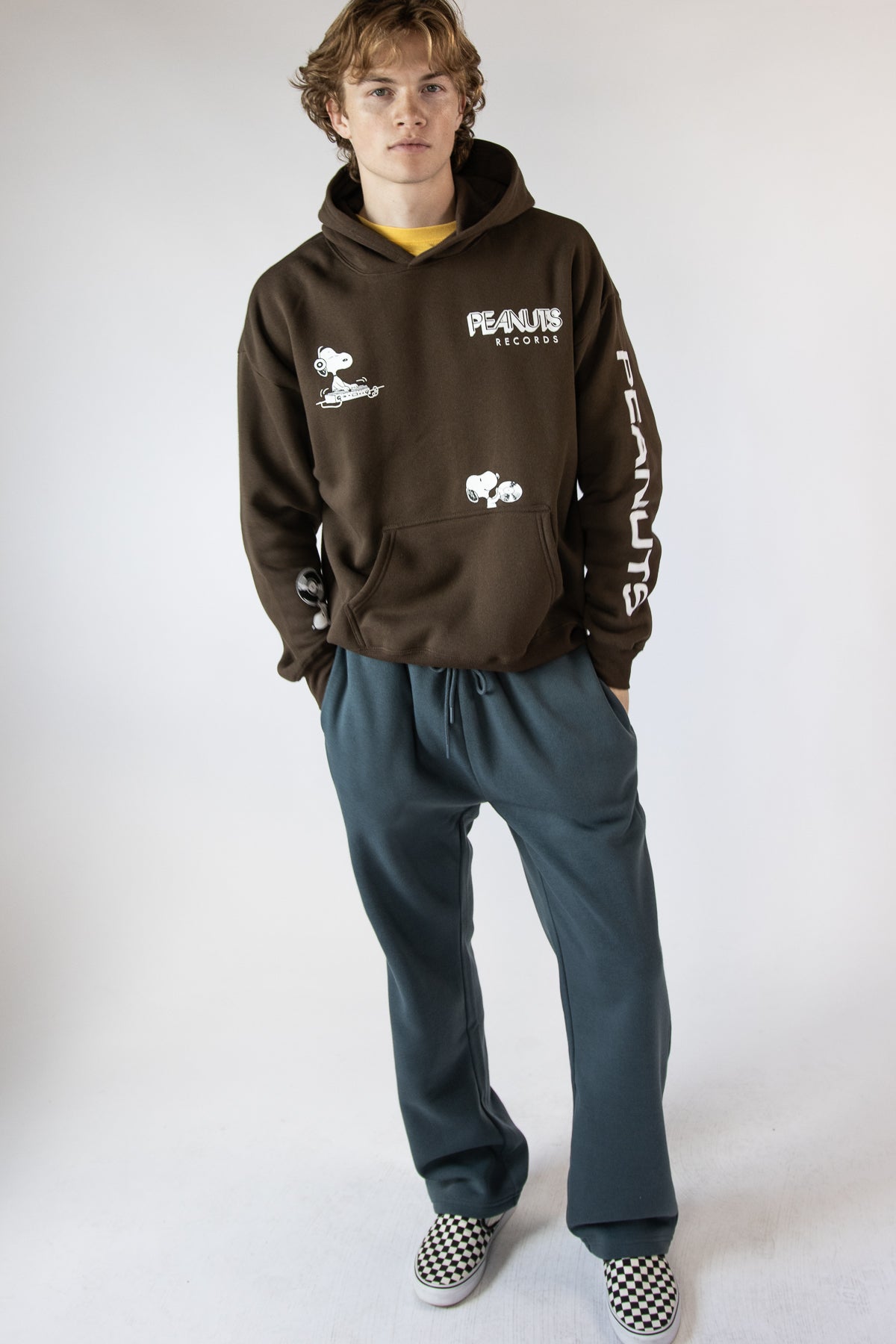 DJ Snoopy Hooded Sweatshirt