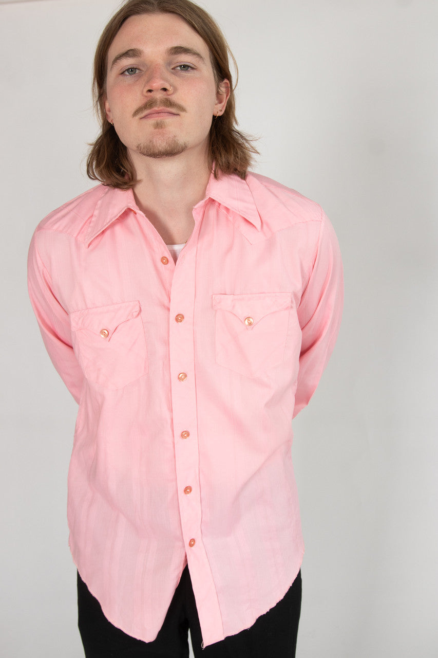 Vintage Karman Western Wear Button Up Shirt