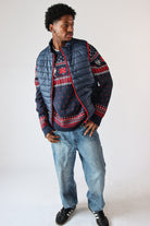 Packable Puffer Vest Navy
