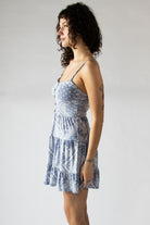 Paisley Bandana Print Mini Dress