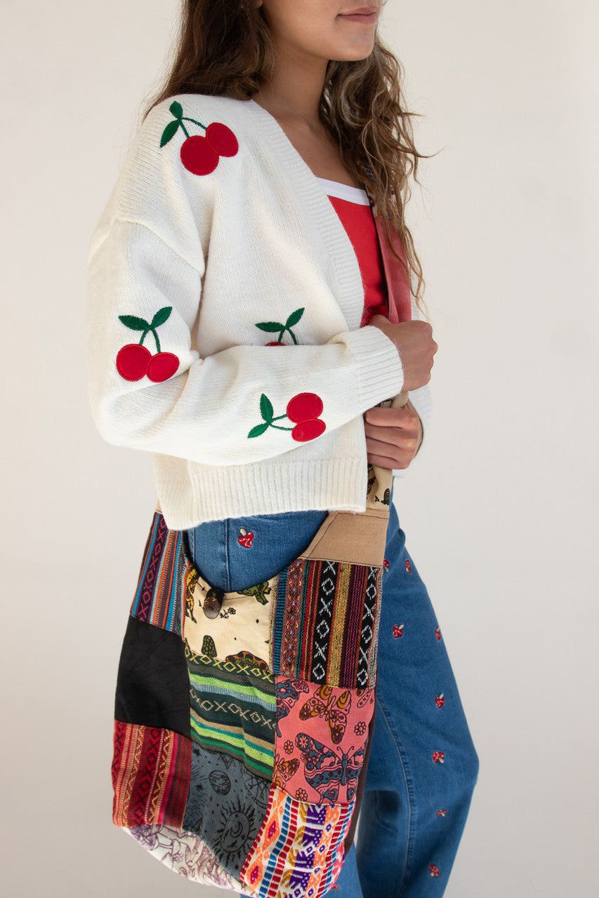 Patchwork Cross Body Bag