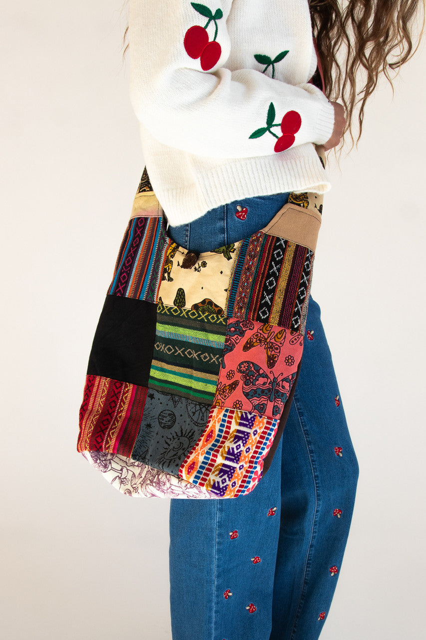 Patchwork Cross Body Bag