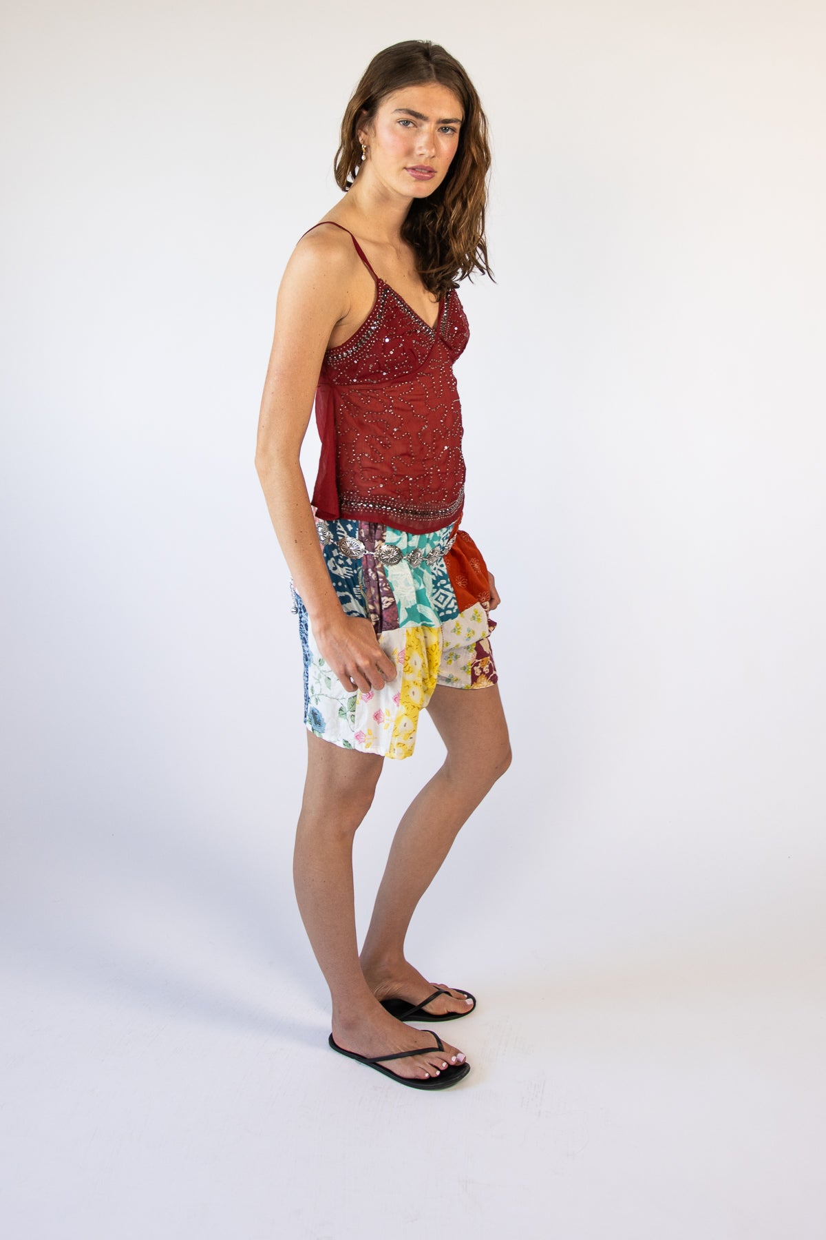 Patchwork Shorts