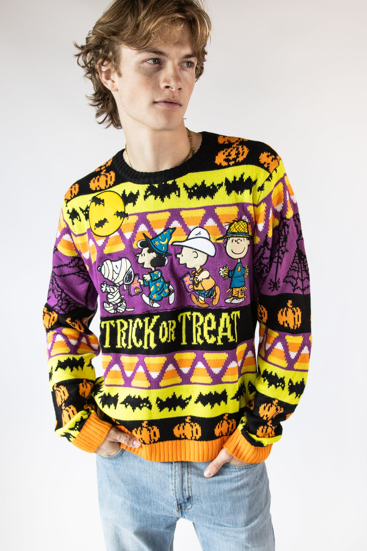 Peanuts Trick or Treat Sweater
