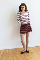 Polo Rib Stripe Pullover