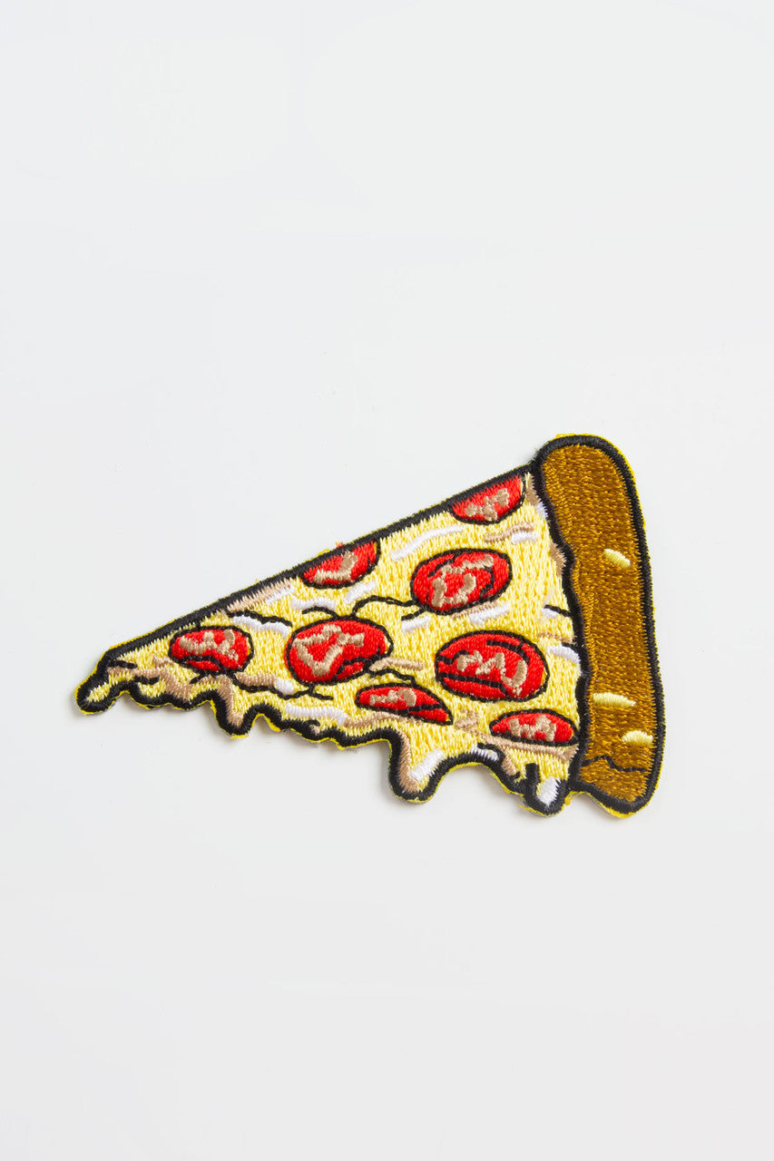 Pepperoni Pizza Iron-On Patch