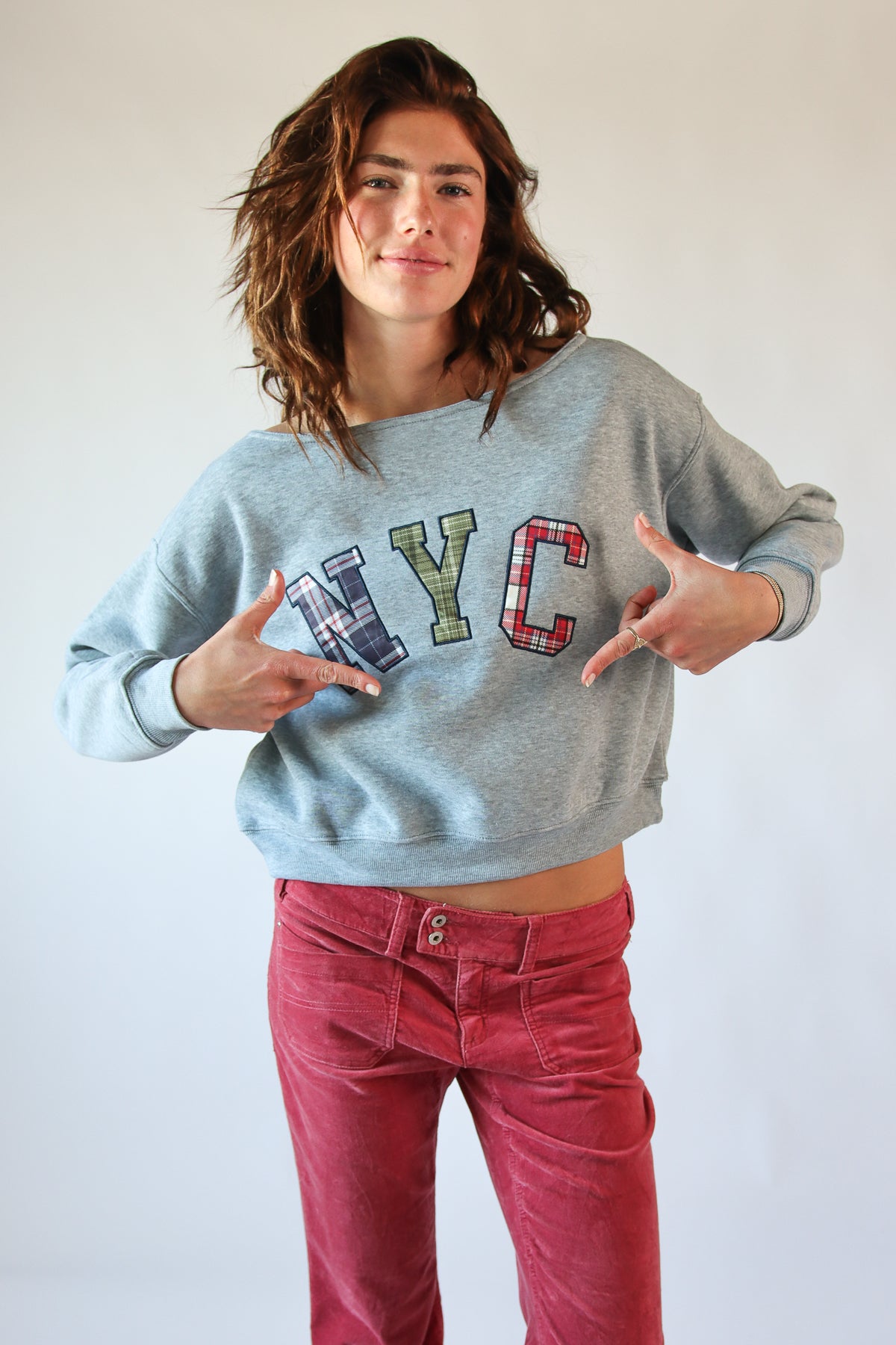 NYC Over The Shoulder Sweatshirt