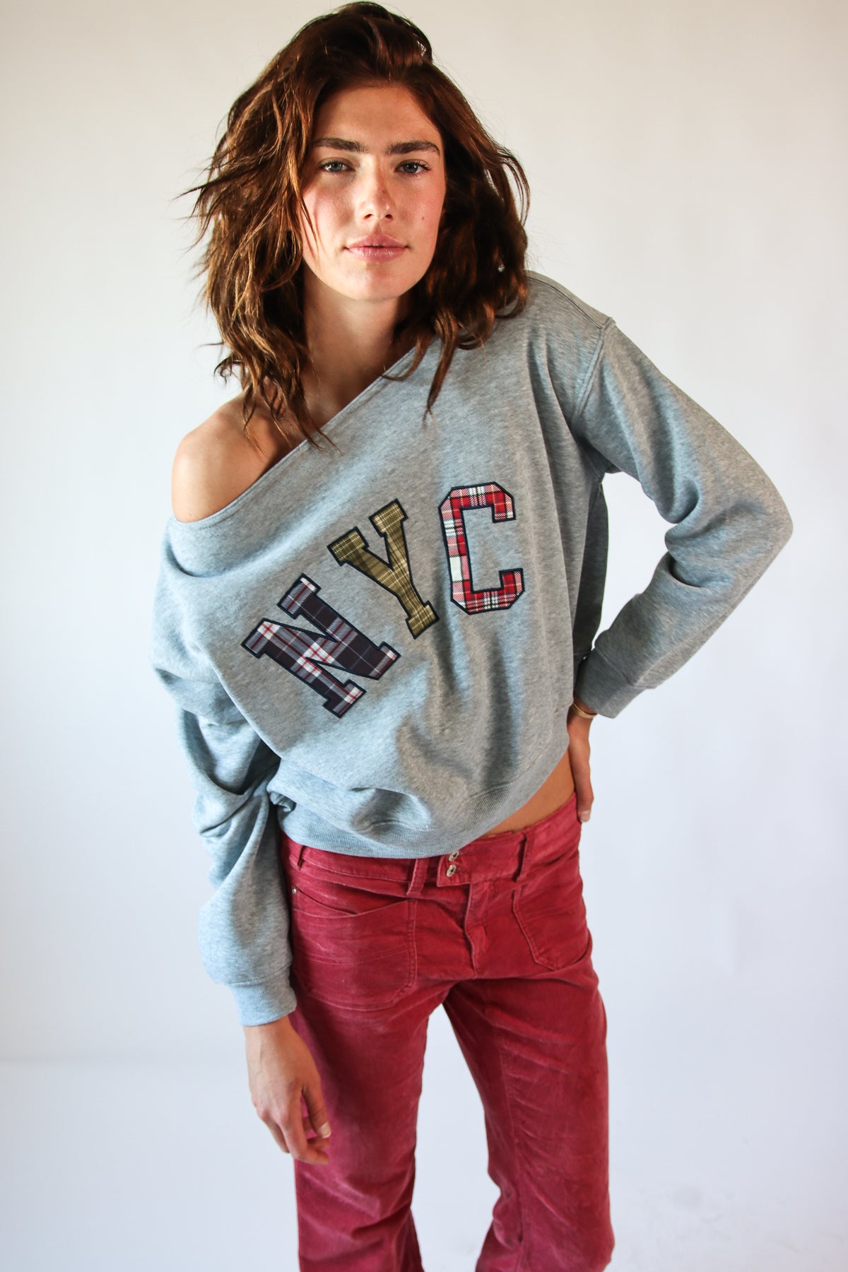 NYC Over The Shoulder Sweatshirt