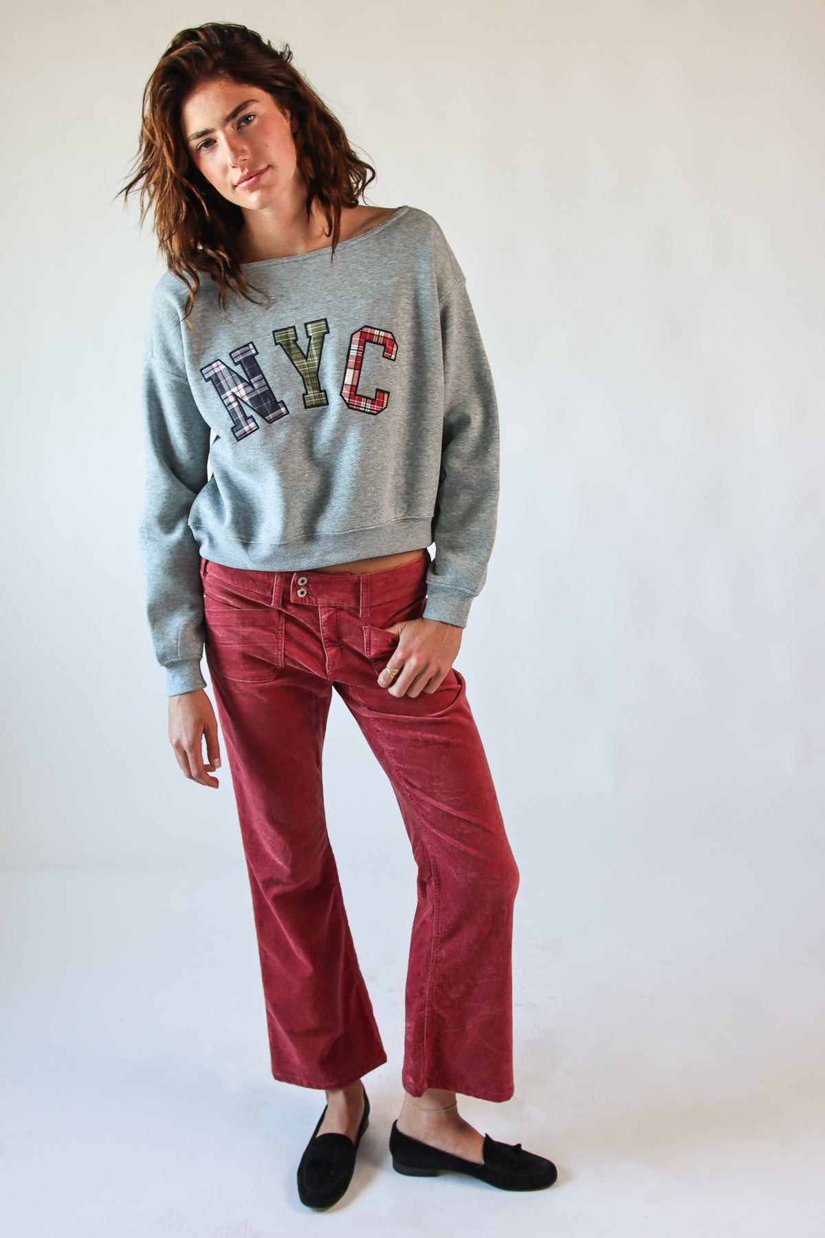 NYC Over The Shoulder Sweatshirt