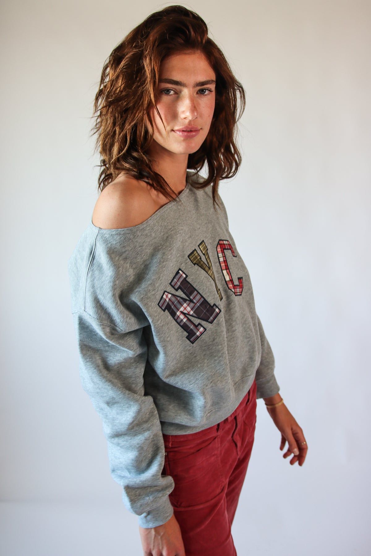 NYC Over The Shoulder Sweatshirt