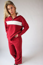 Polar Fleece Quarter Zip Sweatshirt