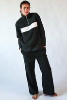 Polar Fleece Quarter Zip Sweatshirt