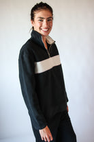 Polar Fleece Quarter Zip Sweatshirt