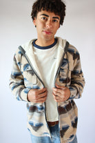 Polar Lined Fleece Hooded Shacket