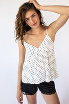 Polka Dot Babydoll Cami