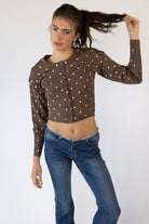 Polka Dot Frankie Cardigan
