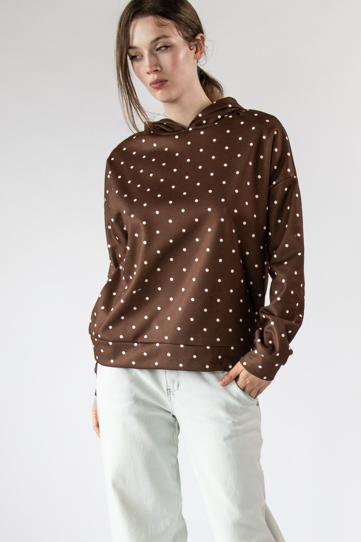 Polka Dot Hoodie