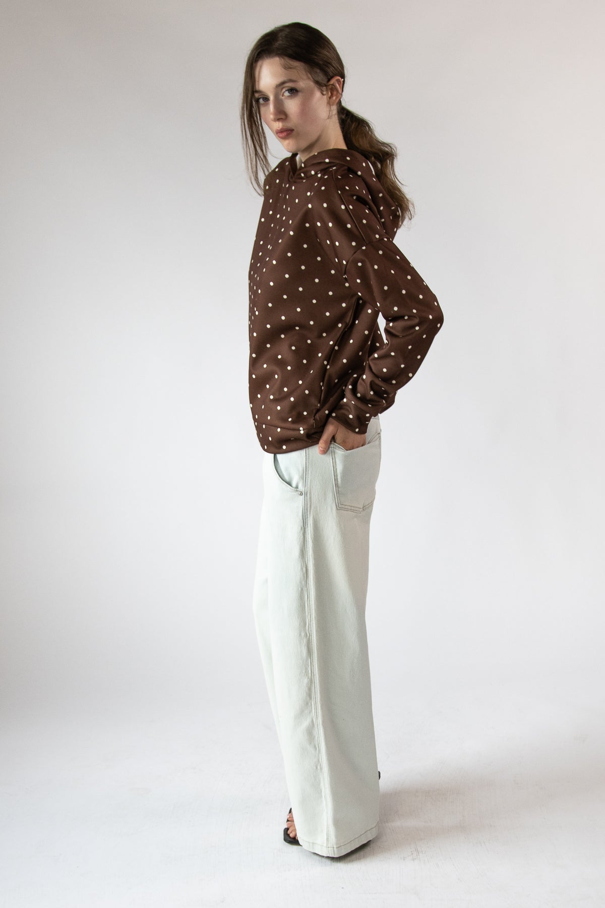 Polka Dot Hoodie