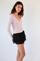 Polka Dot Long Sleeve Top