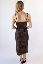 Polkadot Mesh Maxi With Lace Trim