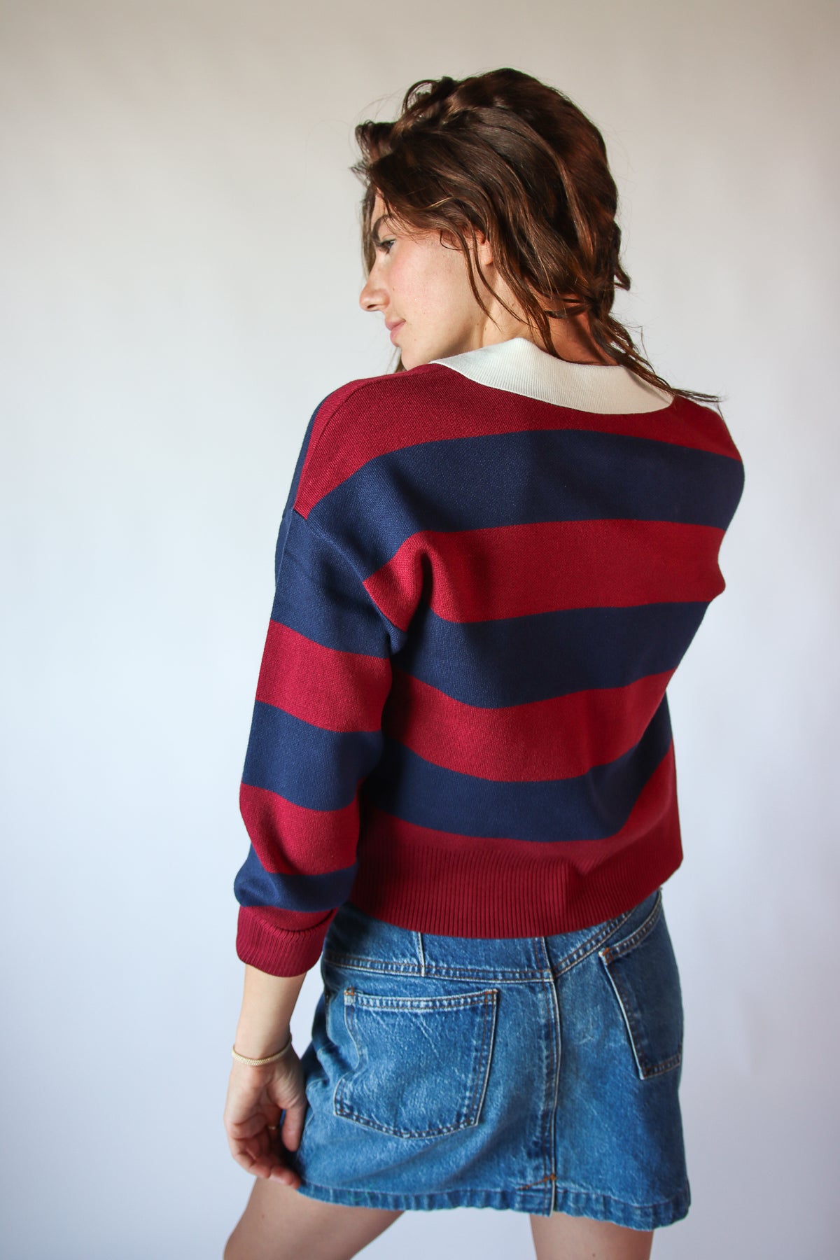 Polo Stripe Sweater