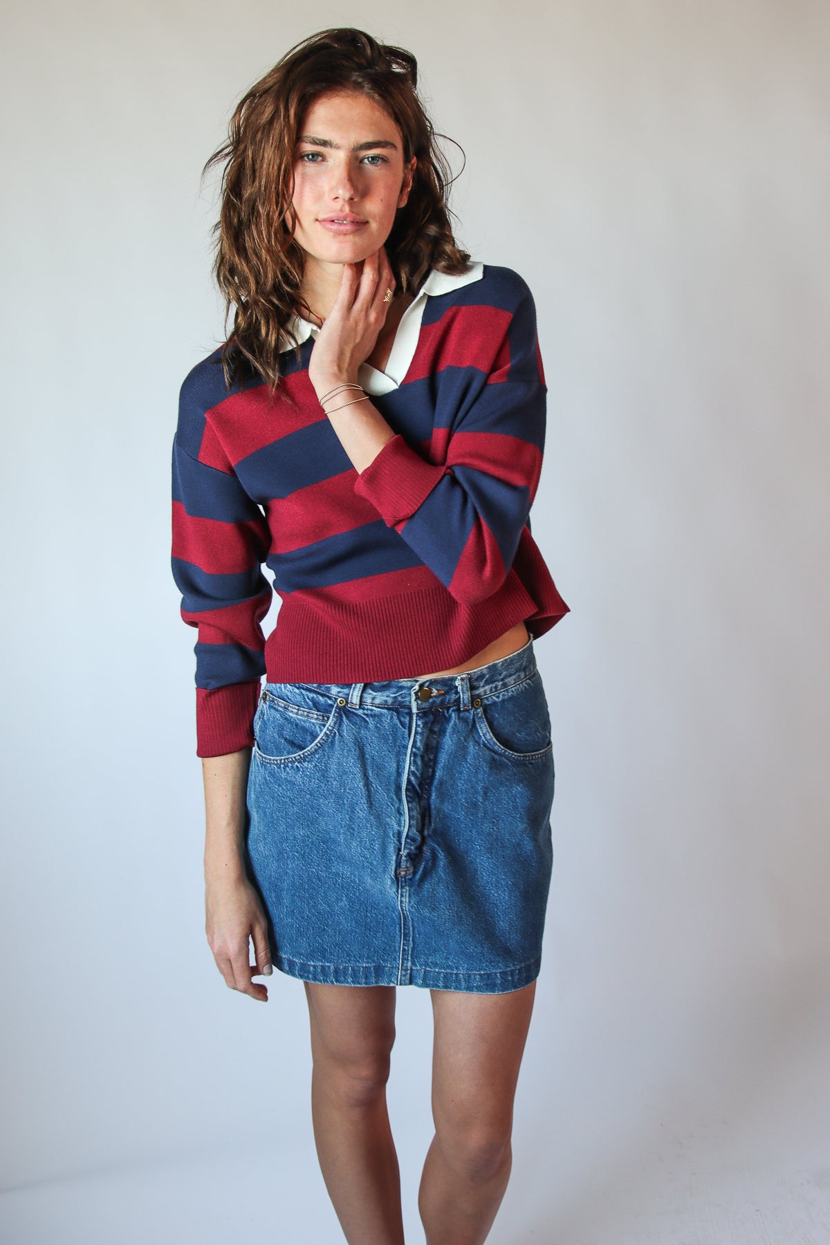 Polo Stripe Sweater