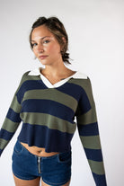 Polo Stripe Sweater