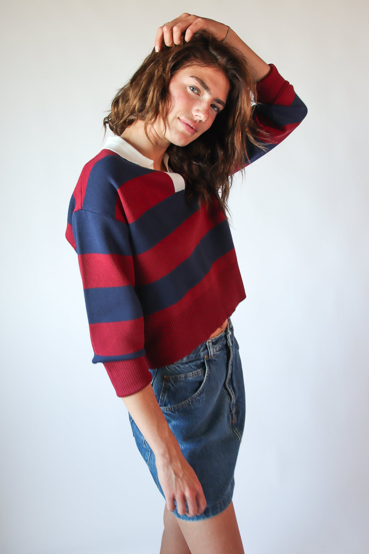 Polo Stripe Sweater