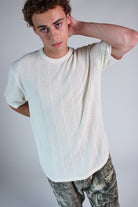 Chevron Knit Tee