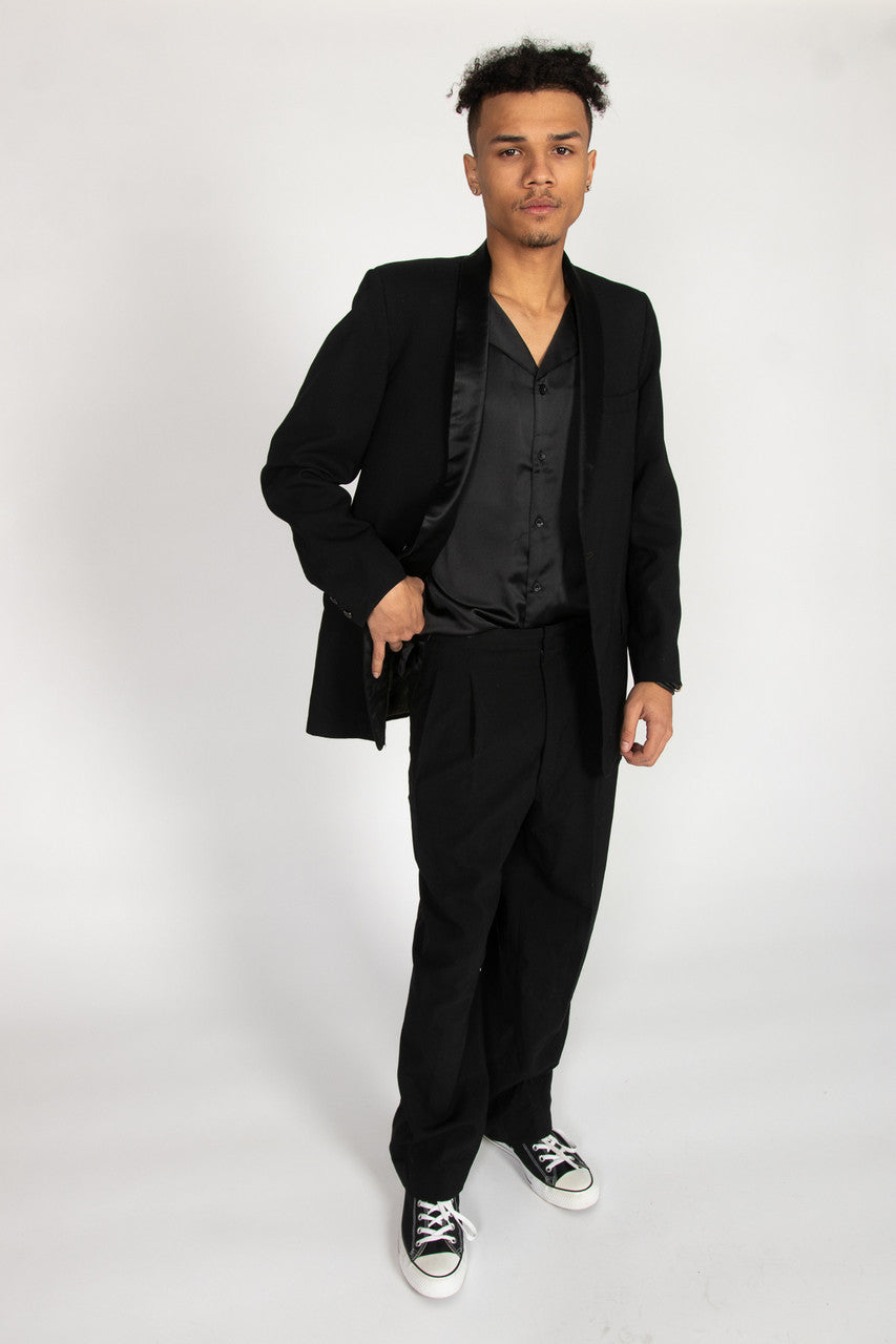David's of Antigo Black Tuxedo Jacket