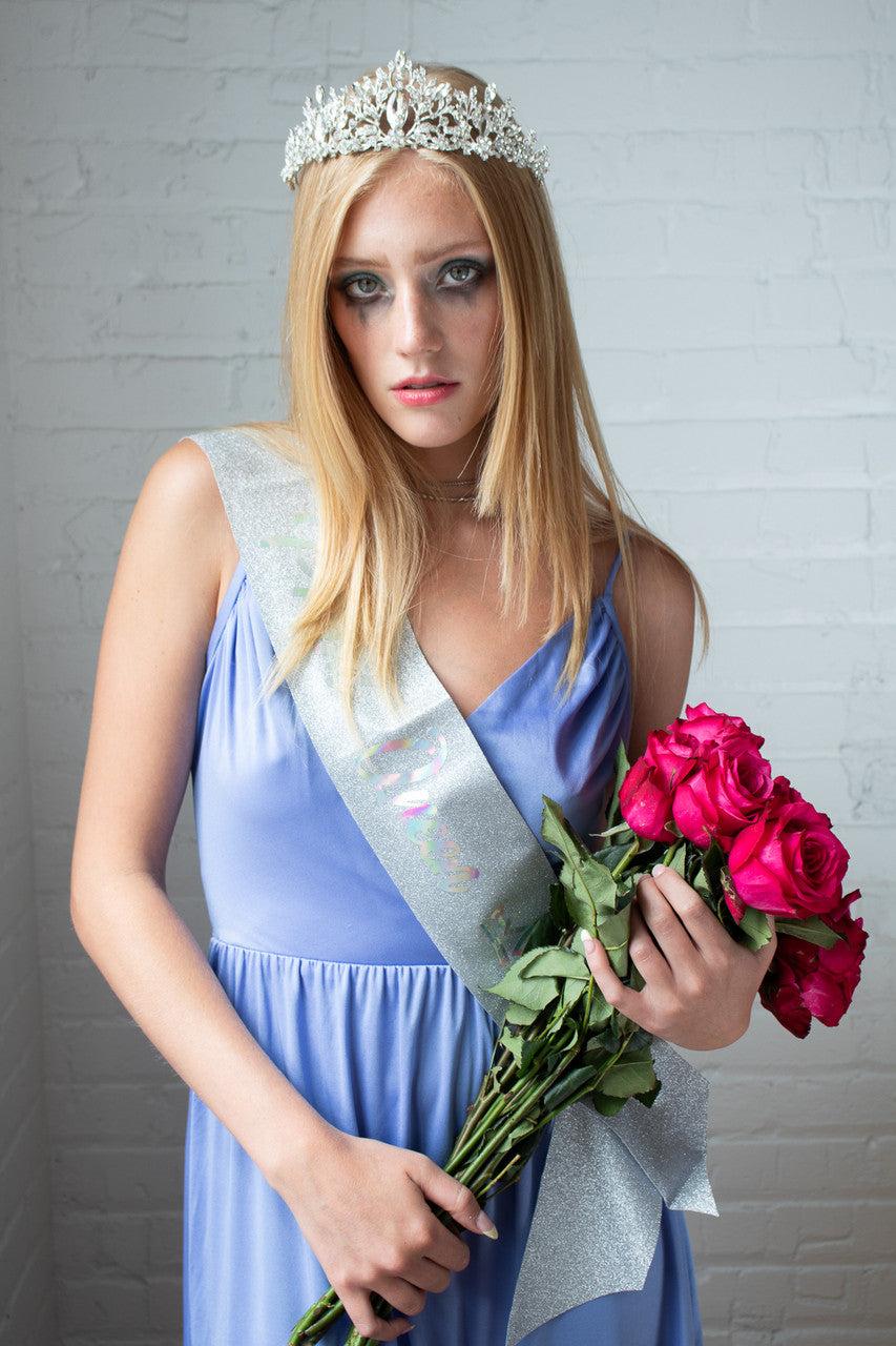 periwinkle prom dress Vintage Periwinkle Prom Dress – Ragstock