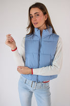 Cropped Puffer Vest