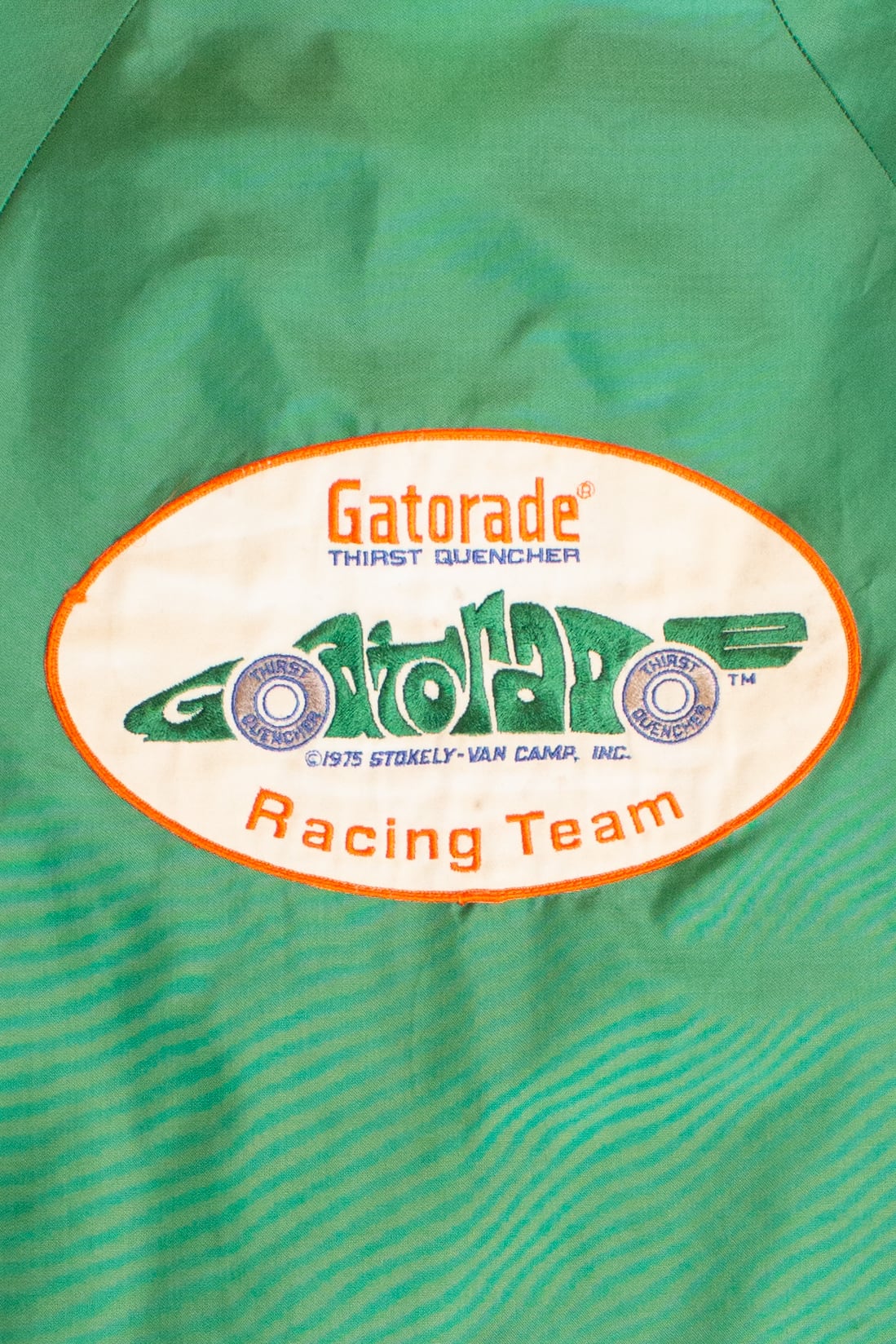 Gatorade Racing Team logo on a green background