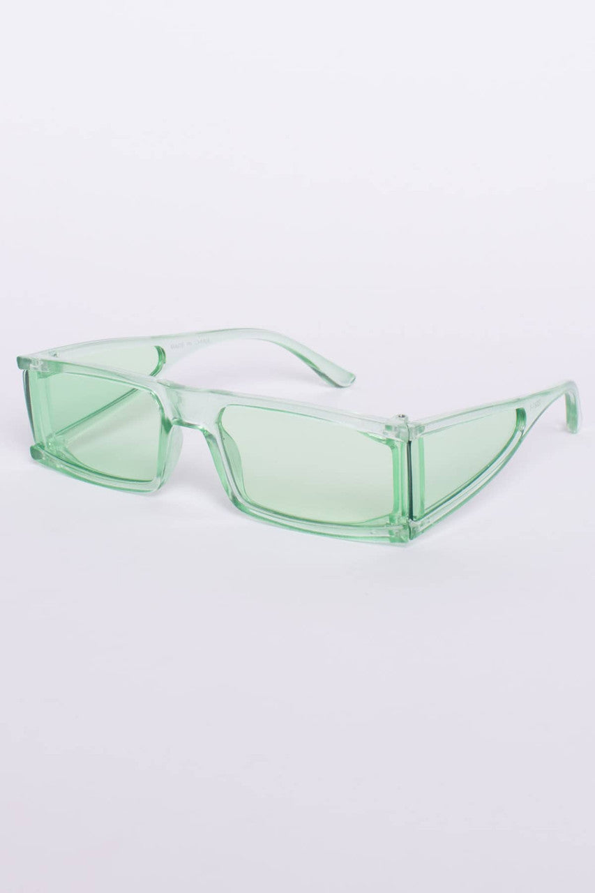 Rectangle Acetate Sunglasses